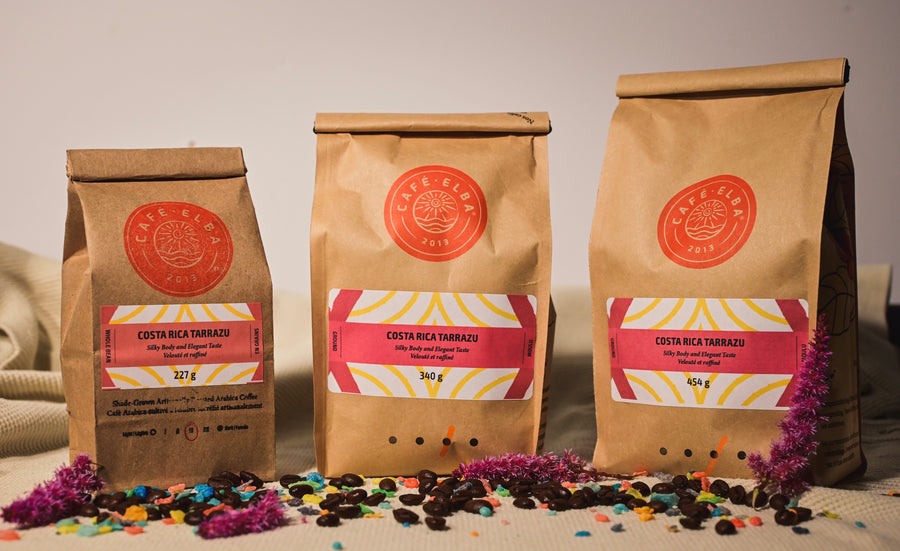 COSTA RICAN TARRAZU COFFEE BEANS MEDIUM ROASTED 3 POUNDS IN 1 POUND BAGS COSTA RICAN TARRAZU COFFEE BEANS MEDIUM ROASTED 3 POUNDS IN 1 POUND BAGS